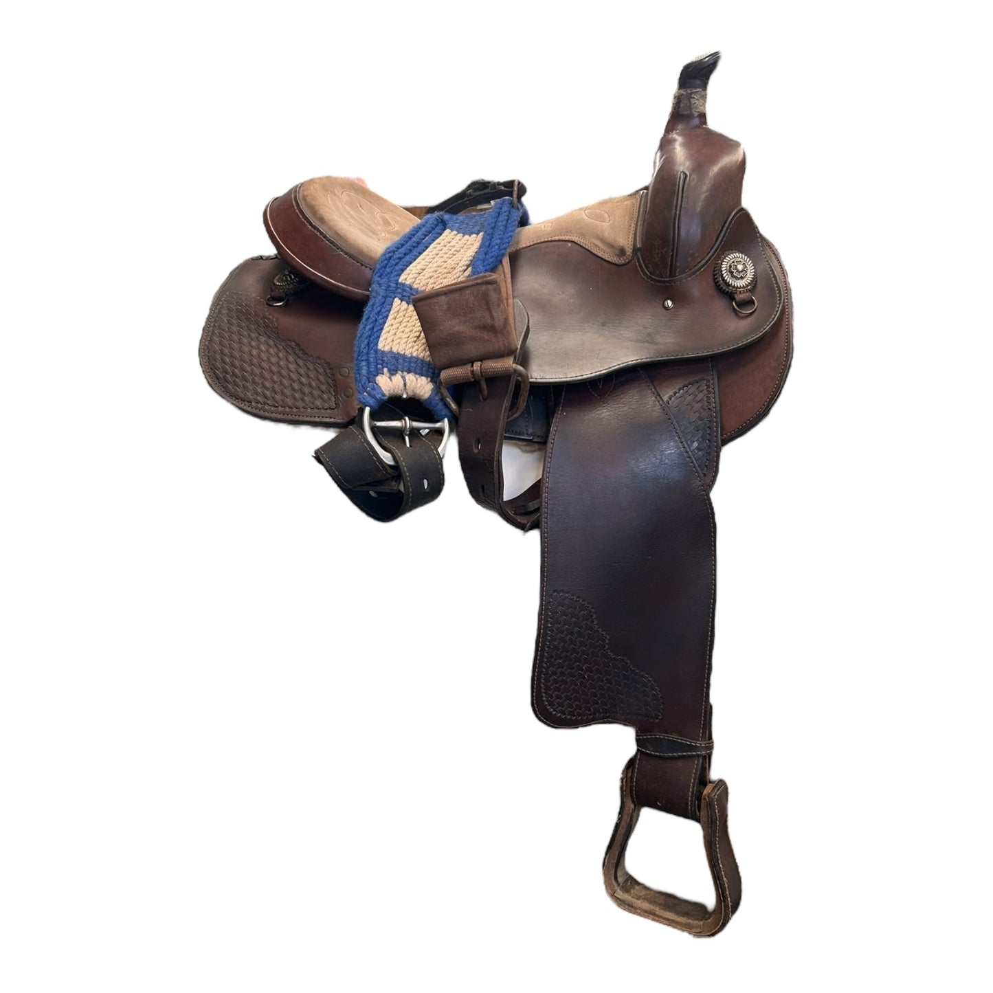 SH J.Charlton Western Saddle 16" Brown (246101)