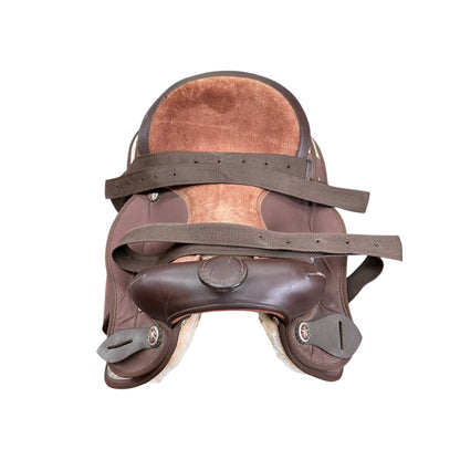 SH Synthetic Western Fender 16" Brown (242354)