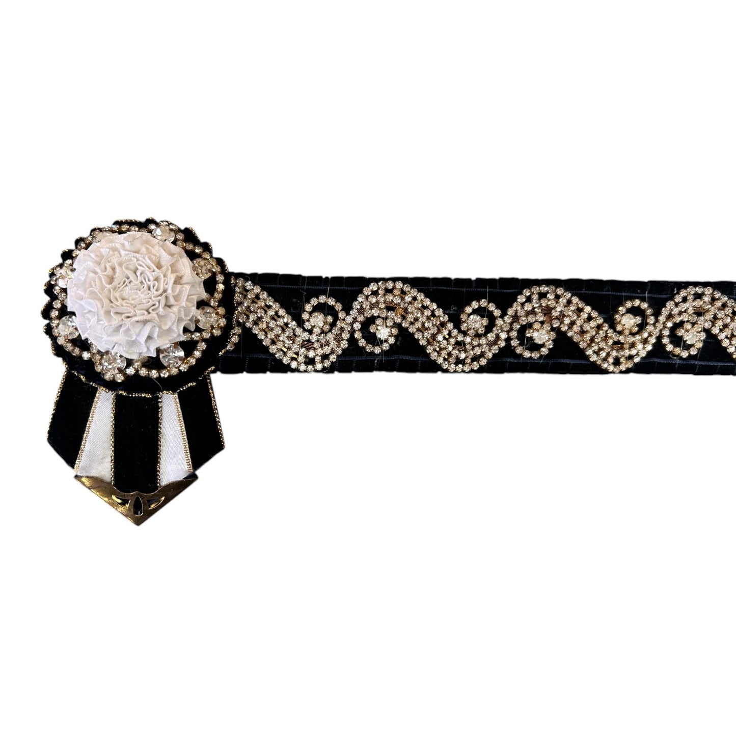 SH Bling Browband 14.5" Navy (246201)