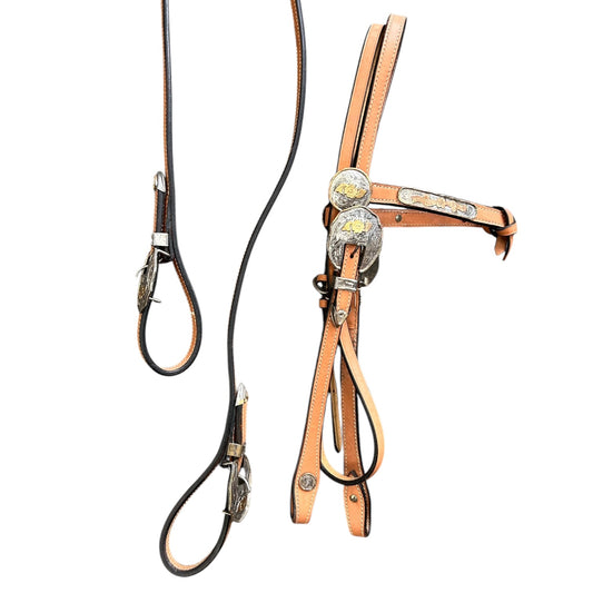 SH Show Bridle FULL Light Tan (246605)