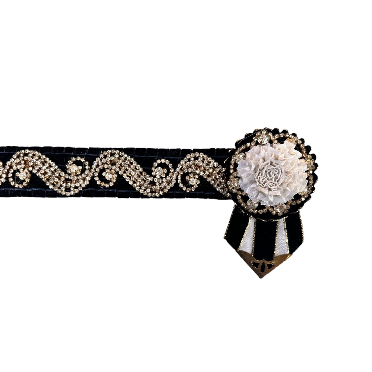 SH Bling Browband 14.5" Navy (246201)