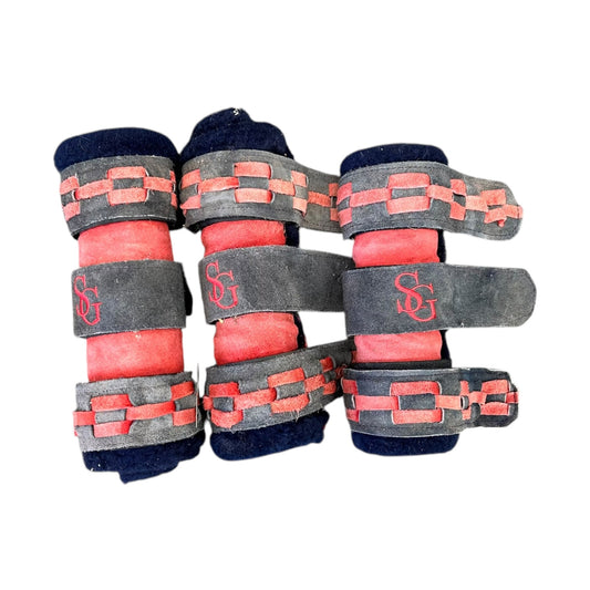 SH Work Boots Set 3 FULL Navy/Red (242749)