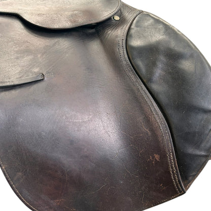 SH Toptani Jump Saddle 17.5" Brown (247102)