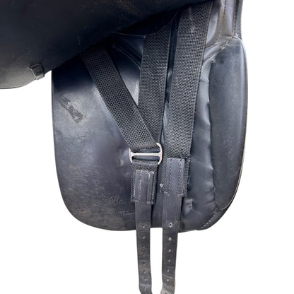 SH Trainers Baron Dressage Saddle 16.5" Black (246701)