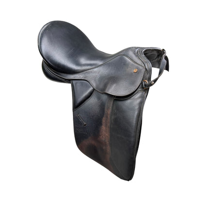 SH Trainers Baron Dressage Saddle 16.5" Black (246701)