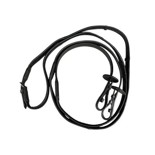 SH Leather Rein FULL Black (245806)