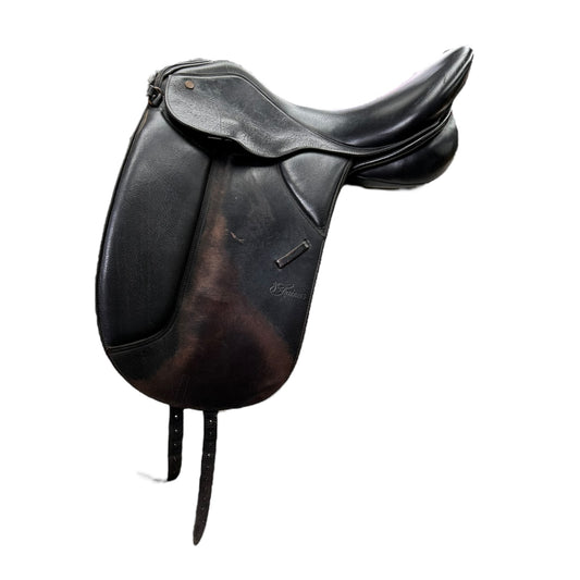 SH Trainers Baron Dressage Saddle 16.5" Black (246701)