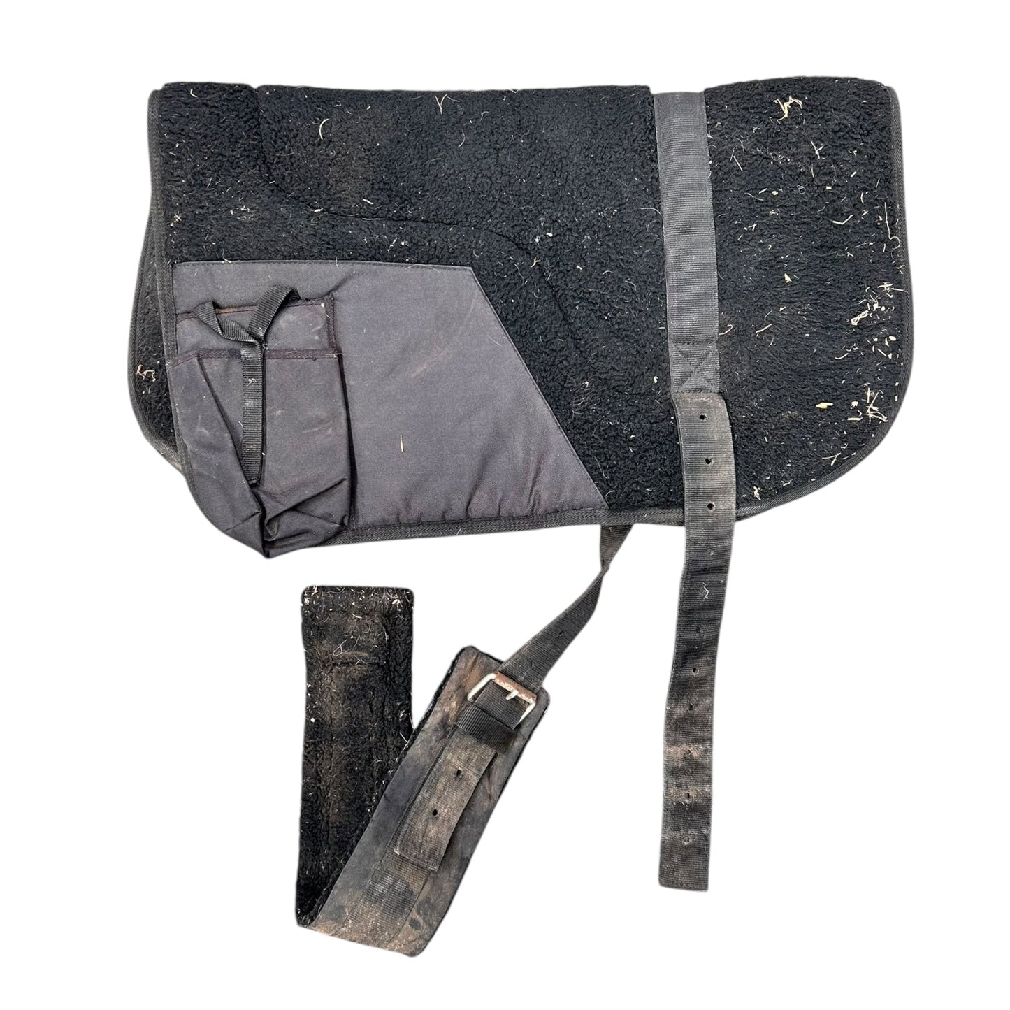 SH Zilco Fleece Bareback Pad FULL Black (242351)