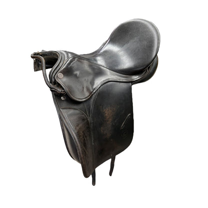 SH Otto Schumacher Profi Comfort Dressge Saddle 17.5" Black (240667)