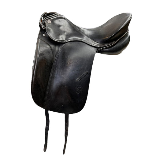 SH Otto Schumacher Profi Comfort Dressge Saddle 17.5" Black (240667)