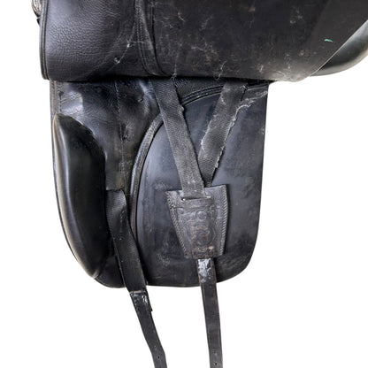 SH Otto Schumacher Profi Comfort Dressge Saddle 17.5" Black (240667)