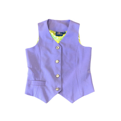 Secondhand GiddyUp Competition Vest CHILDS 6 Purple (240132)