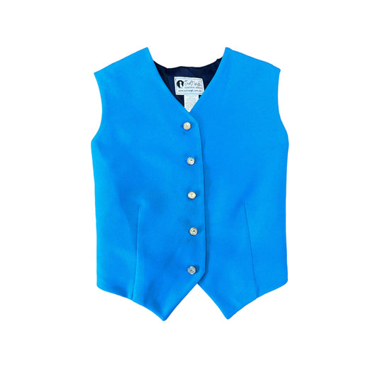 SH Just Neigh Competition Vest CHILDS 10/12 Blue (240133)