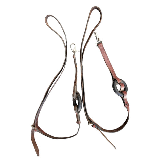 SH Side Reins FULL Brown (2402126)