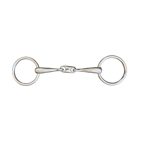 SH Double Jointed Snaffle 5" S/Steel (245402)