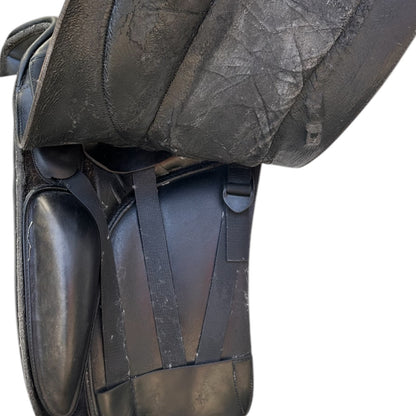 SH Bates Precieux Saddle 16" Black (242719)