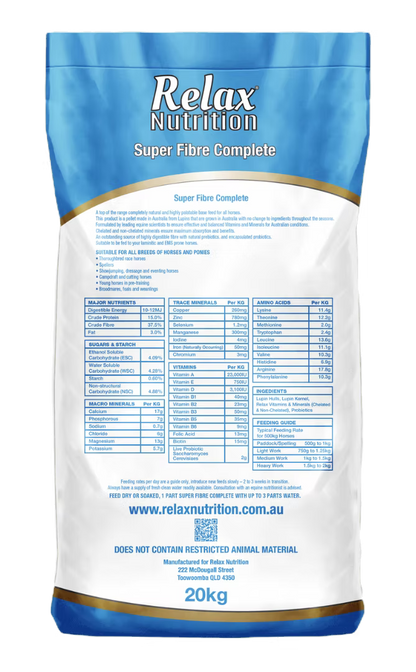 Relax Super Fibre Complete 20kg