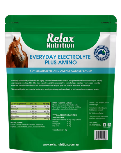 Relax Everyday Electrolytes + Amino