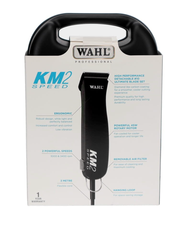 Wahl KM-2 TWO SPEED CLIPPER Black