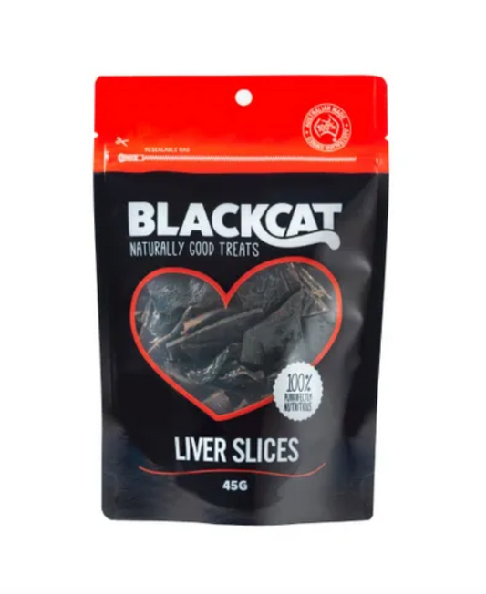 Blackcat Liver Slices 45g