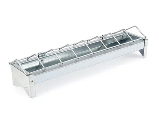 Bainbridge Chicks Galvanised Feed Trough