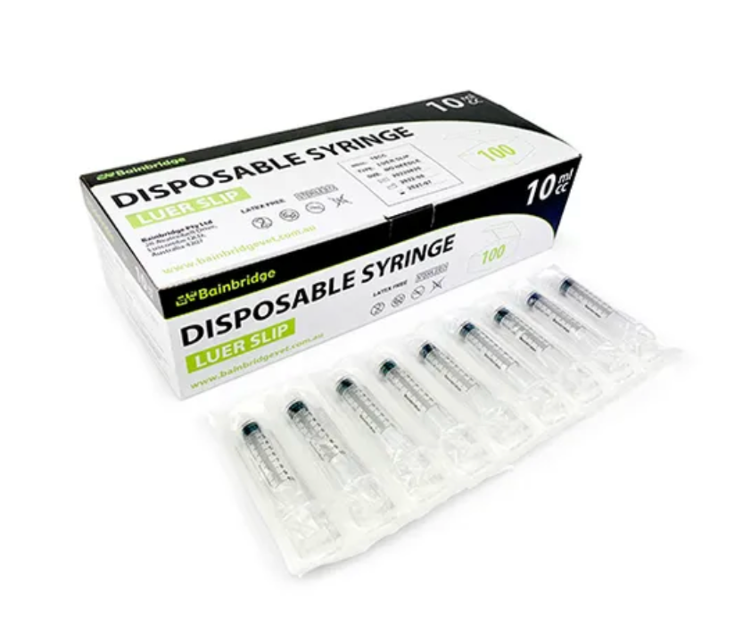 Bainbridge Disposable Syringes BOXES