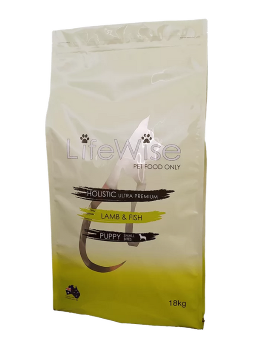 LifeWise Lamb & Fish Dog Food - Puppy 18KG