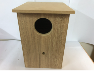 Wooden Lori/Conure 12" nesting box