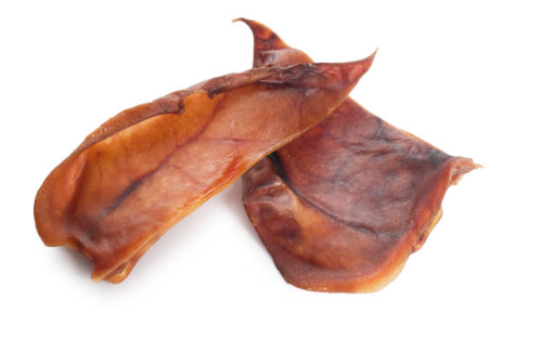 Black Dog Pig Ears