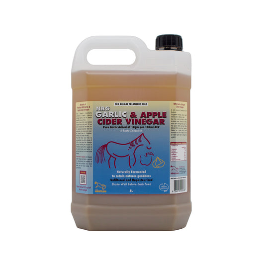 NRG Garlic & Apple Cider Vinegar 5L