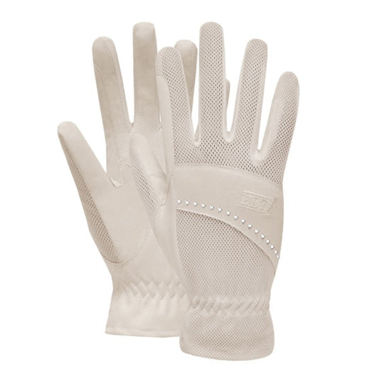 Secondhand ELT Arosa Gloves With Diamontes MEDIUM White (240116)