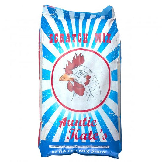 Aunty Kates Scratch Mix For All Poultry 20kg
