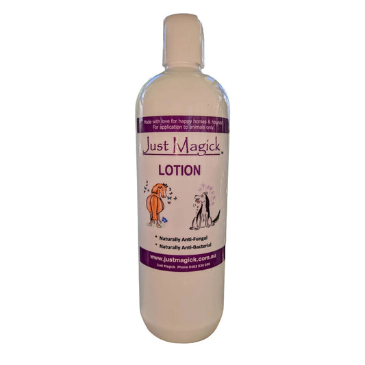 Just Magick Lotion 250ml Helps With Dry Itchy Skin In Horses And Dogs