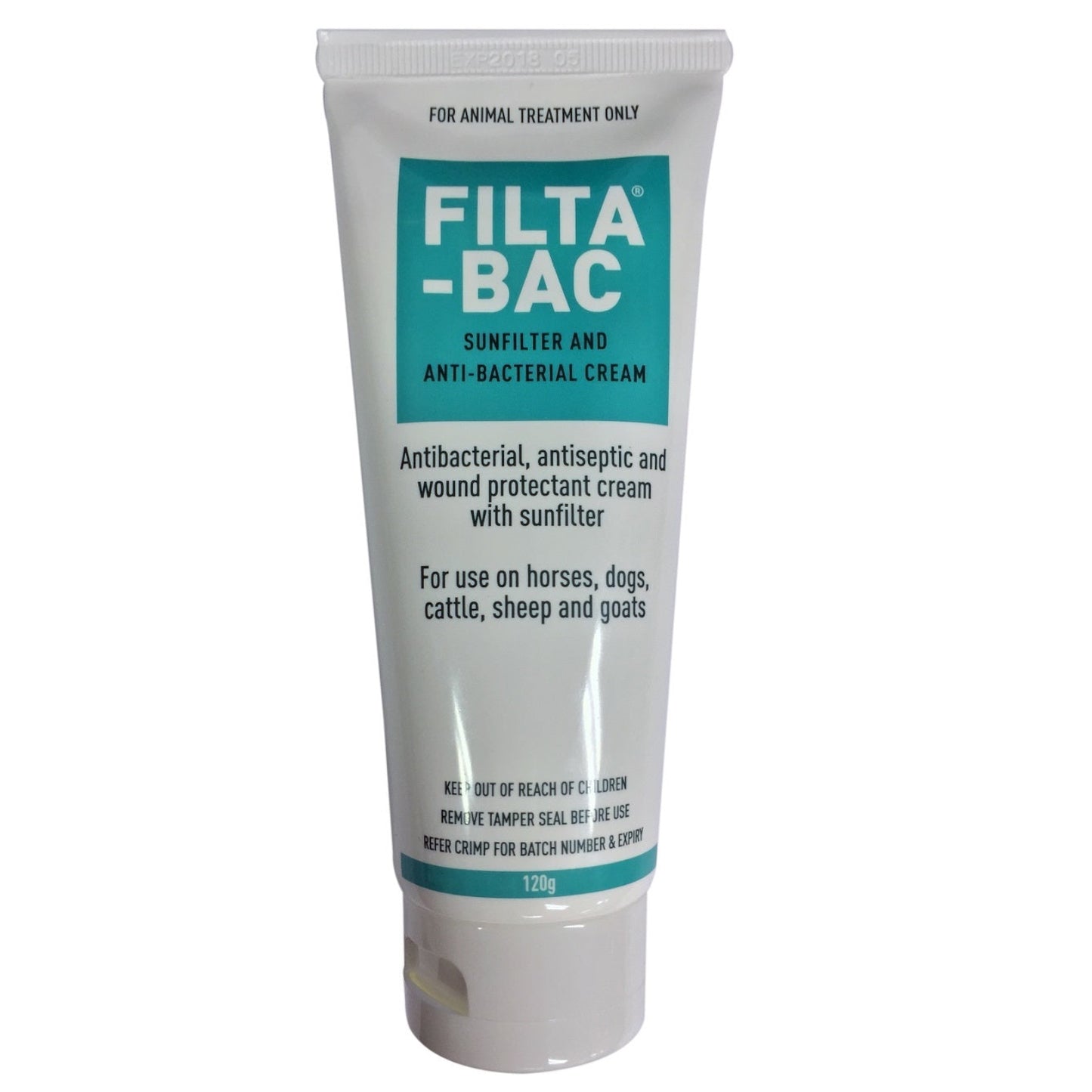 Ceva Filta-Bac 120g Sun Filter And Anti Bacterial Cream For Animals