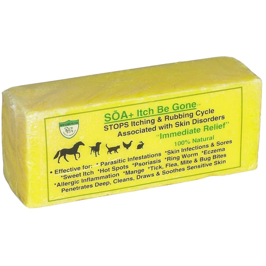 SOA Itch Be Gone Soap For Animals 300g For Itching Associated With Skin Challenges
