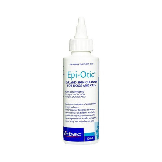 Virbac Epi-Otic 120ml Skin & Ear Cleanser For Dogs & Cats