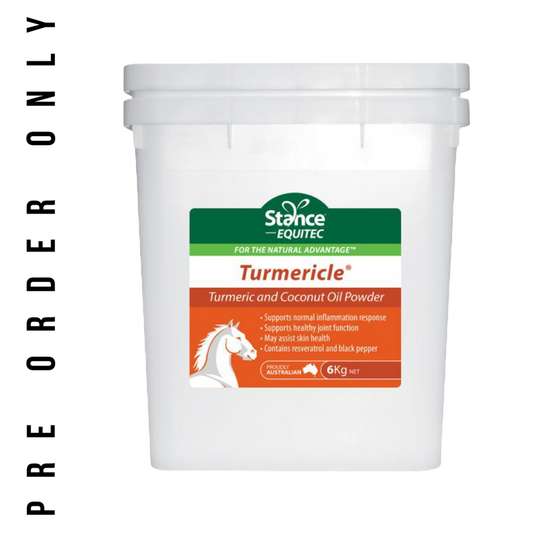 Stance Equitec Turmericle Powder 6kg A Blend Of Turmeric & Coconut Oil Powder For Animals