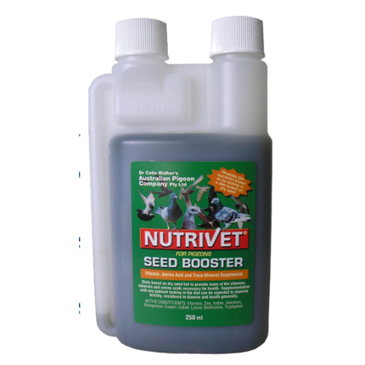 Nutrivet For Pigeons 250ml Vitamin & Mineral Seed Booster