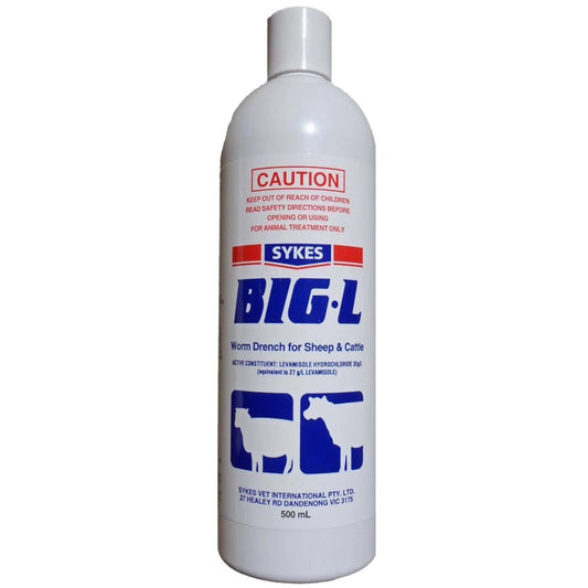 Big L Worm Drench For Sheep & Cattle 500ml