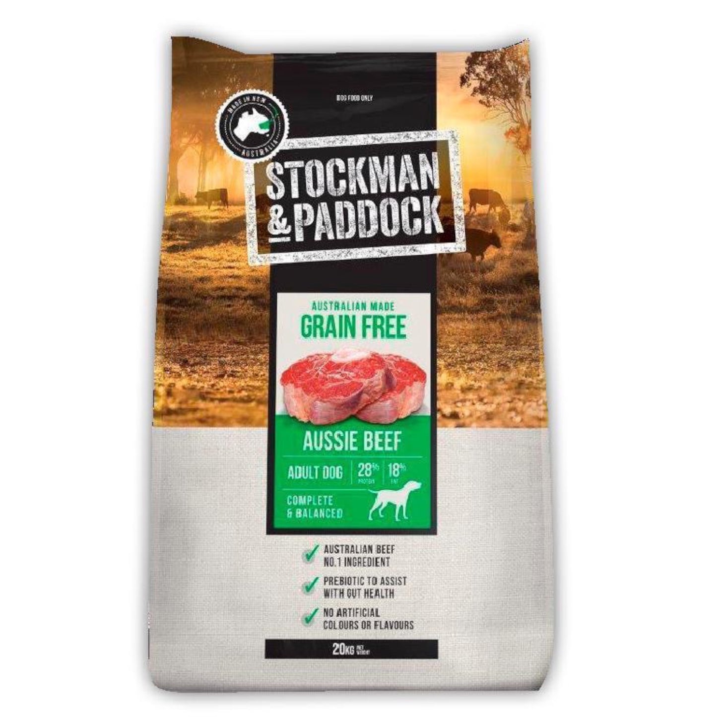 Stockman & Paddock Grain Free Dog 20kg