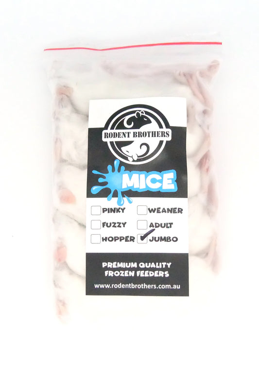 RB Frozen Mice JUMBO ADULT - 5 Pack (30+ grams)