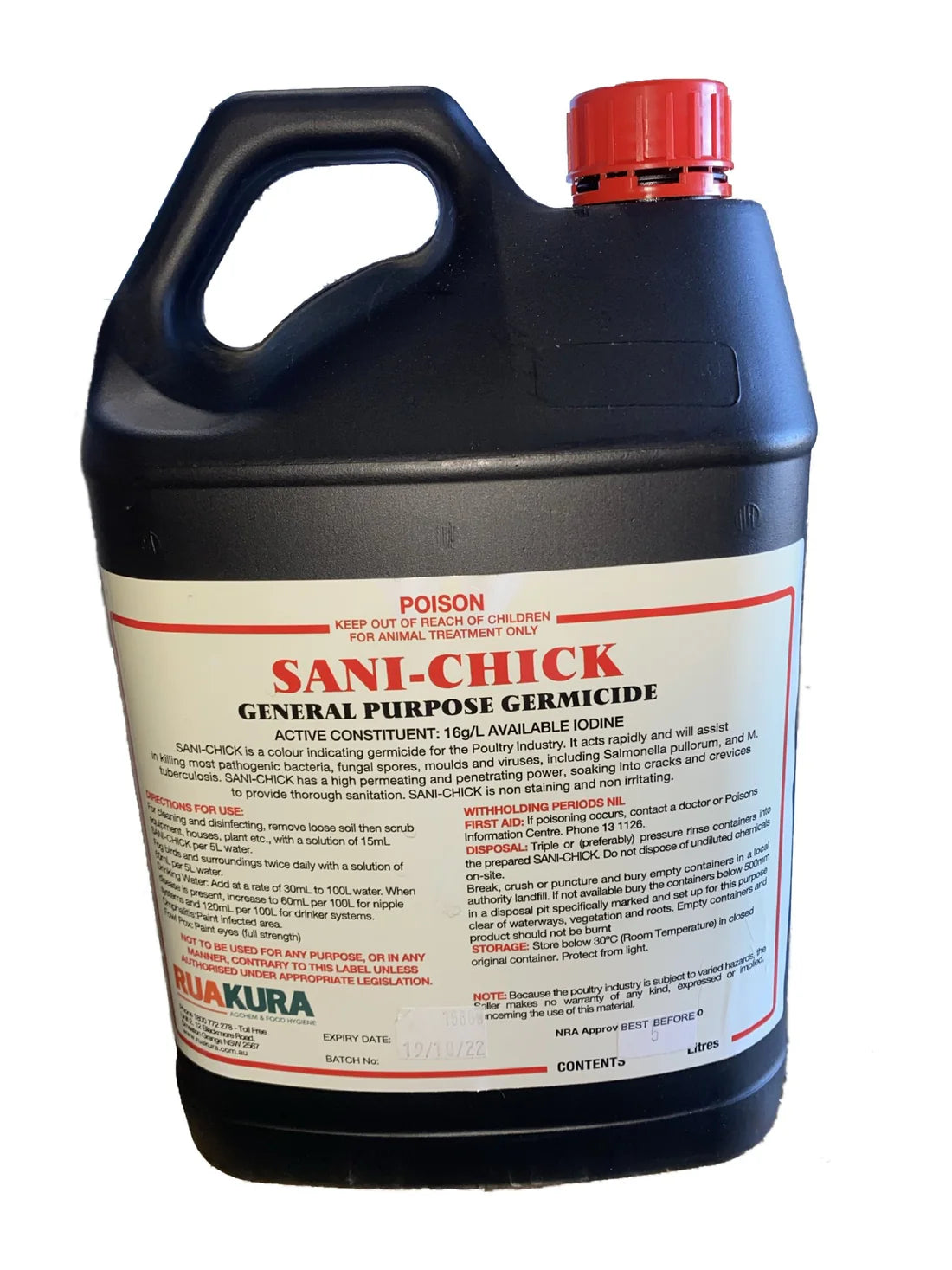 Mineral Energy Sanitizer (Sani Chick)