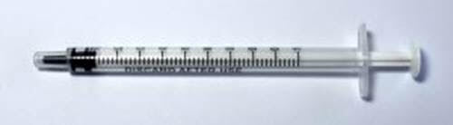 GVP Disposable Syringe 1ml Box Of 100