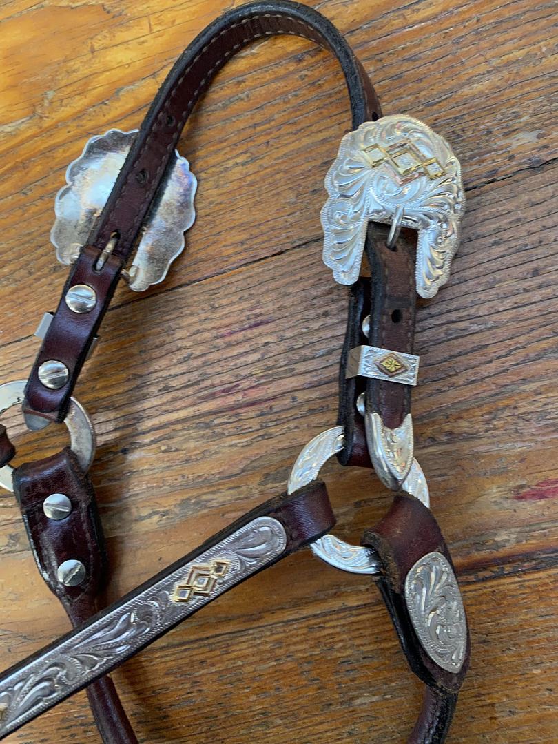 SH Western Halter WEANLING Brown (243102)