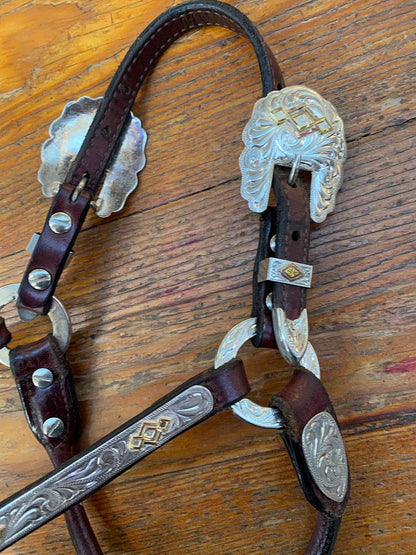 SH Western Halter WEANLING Brown (243102)