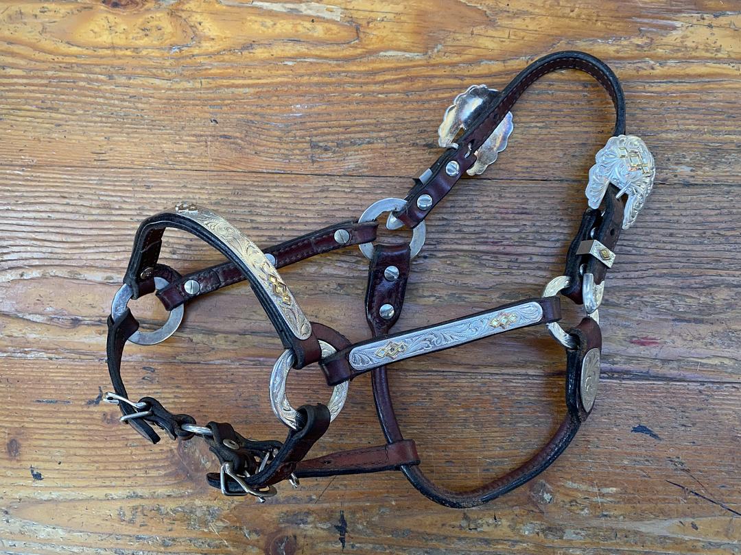 SH Western Halter WEANLING Brown (243102)