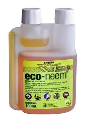 Eco Neem Concentrate 100ml Botanical Insecticide For Gardens