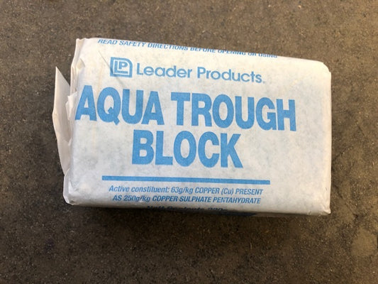Leader Aqua Trough Block For Controlling Algae & Slime. Single 220g Block