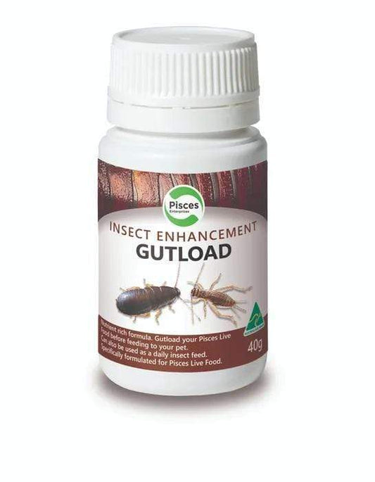 Pisces Gutload. Insect Enhancement For Reptiles