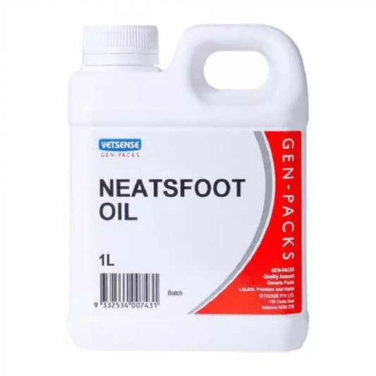 Gen-Pack Neatsfoot Oil 1 Litre Preserve And Protects Leather Goods